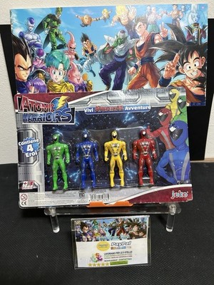 POWER RANGERS BOOTLEG  Atomic Warriors Sealed Blister 4 Figuren 