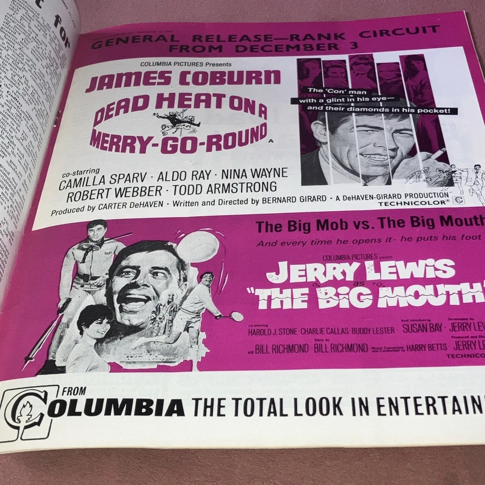 Kine Weekly 1967. Witchfinder General, Billion Dollar Brain, the lost continent - Image 3 of 3