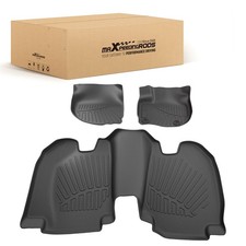 All Weather Floor Mats For Honda Hr-v 2016-2022 Tpe Rubber Front Rear Car Mat