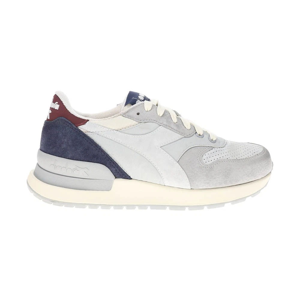 diadora Conquest Legacy Italia Lace Up Mens Grey Sneakers Casual Shoes 179699-7