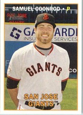 2016 Topps Heritage Minors #24 Samuel Coonrod - BB