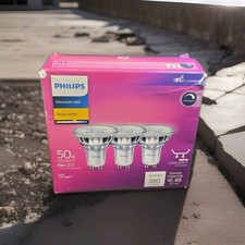Philips Dimmable LED Bright White Light Bulbs...