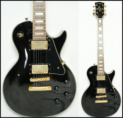 Grass Roots by ESP G-LP-60C Black Les Paul Custom 2011 Grass Roots by ESP G-LP-60C Black Les Paul Custom 2011