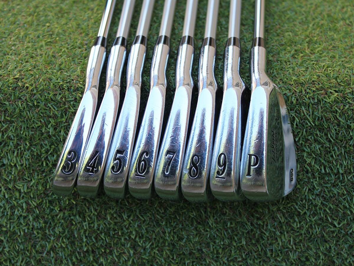 タイトリスト 680 MCI 100X 3-PW 8本セット （DG S300） Titleist 680 Forged Muscle Back Iron Set 3-PW 8pc Fujikura