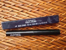 MAC Prep Prime Lip Base 1.7 g 0.05 Oz Full Size NIB Clear Lip Primer