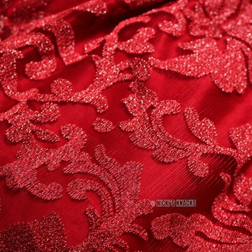 Biscotti Collezioni Girls Holiday Dress Red Black Fancy Christmas Party Size 7 - Picture 3 of 10