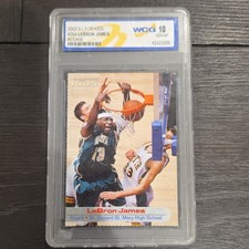 2003 Sports Illustrated for Kids LeBron James Rookie Card #264 WCG Graded