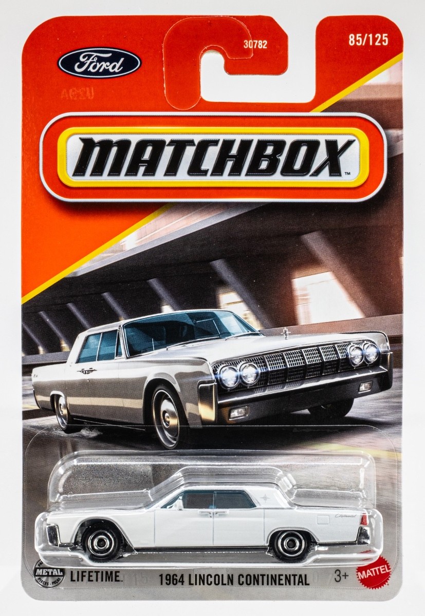 2025 Matchbox #85 1964 Lincoln Continental ARCTIC WHITE | FSC | eBay