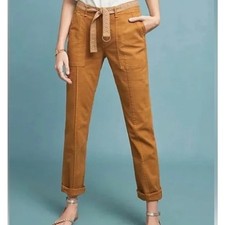 Anthropologie The Wanderer Pants Burnt Orange Color 29