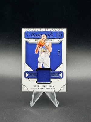 STEPHEN CURRY 2021-22 National Treasures NBA Materials Game-Worn Patch 19/99