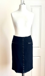 MAX MARA LUXUS DESIGNER ROCK 42 JERSEY LEDER TASCHEN FIGURSCHMEICHLER EDEL TOPP