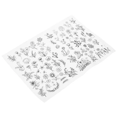 Sticky Water Soluble Embroidery Paper Patch Template Stabilizers - Image 1 of 4