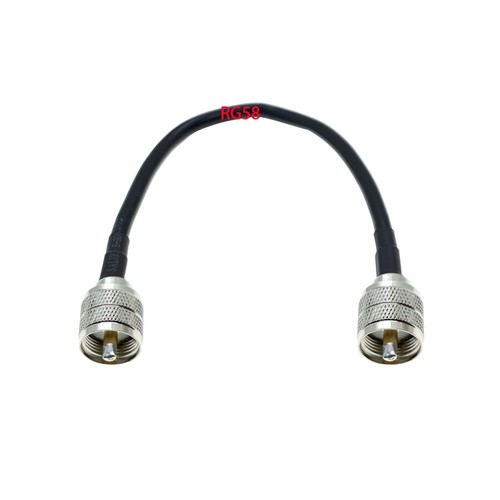50ft 100feet RG58 cable coaxial UHF PL-259 Male connector To UHF Lot RF coax - Picture 4 of 4