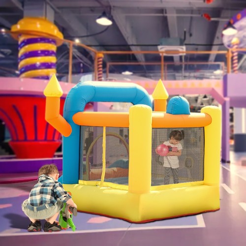 2.8mX2.5m Inflatable Bounce House Castle Jump House with Slide&Ball Pit for Kids - Picture 4 of 10