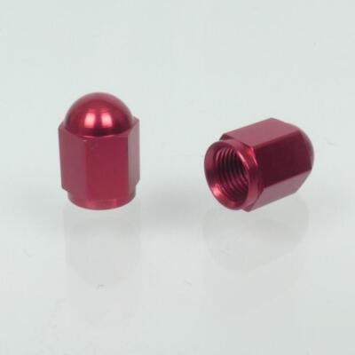 Bouchon De Valve Anodisé NOS - Aluminium Noir - Pour Pneus BMX, Moto, Voiture - Lot