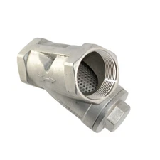 1-1/2" inch Stainless Steel Y Strainer Mesh Filter Valve NPT Female 800 WOG 316