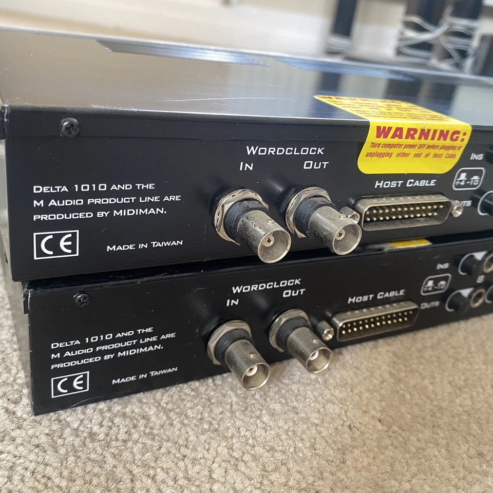 M Audio Delta 1010 Digital Breakout Box Recording System X2 - Image 3 of 3