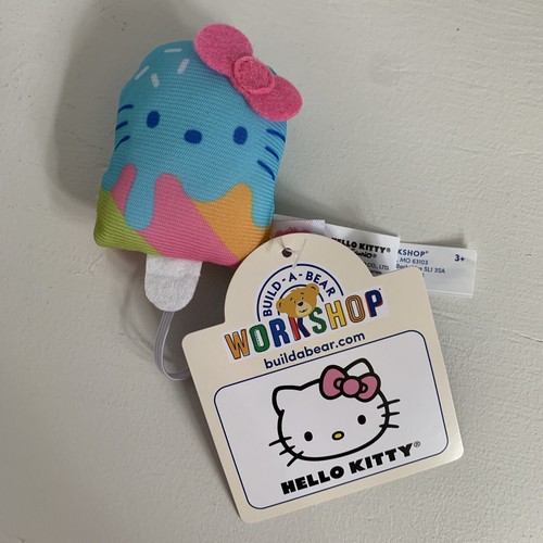Hello Kitty Summer Build A Bear Plush 2023 Dress Popsicle And Certificate - Picture 13 of 14