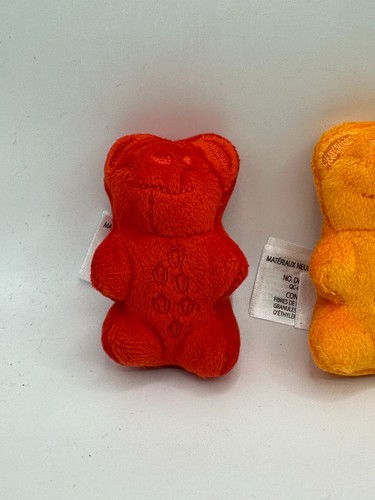 Haribo kleine Goldbären Stofftier Plüschtier grün gelb blau orange rot selten Jakks L3 Zoll - Bild 2 von 21