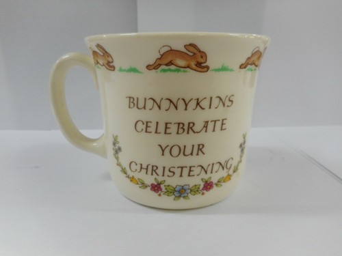 ROYAL DOULTON BUNNYKINS CHRISTENING CUP MADE IN ENGLAND - Bild 2 von 4