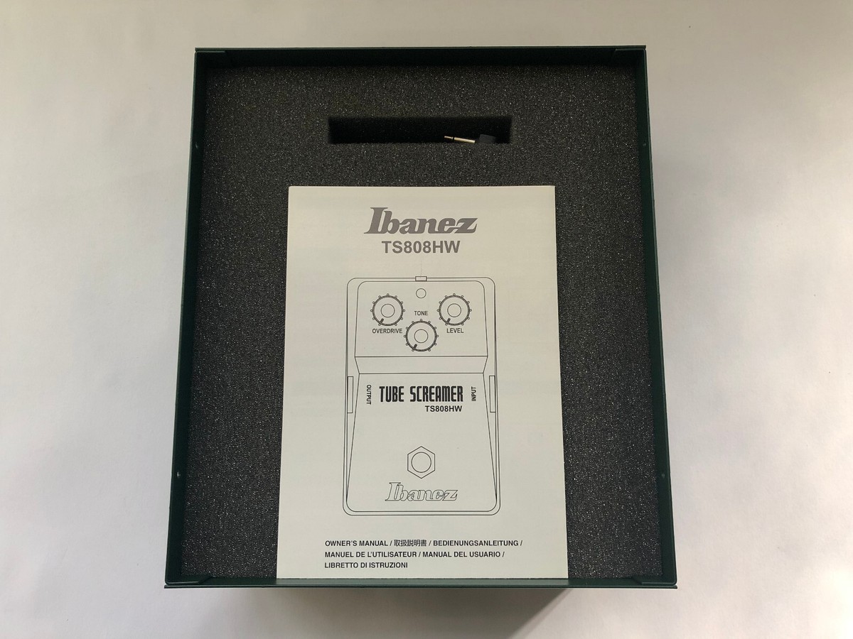 IBANEZ TS808HW Handwired Tube Screamer Overdrive Pedal IBANEZ TS808HW Handwired Tube Screamer Overdrive Pedal