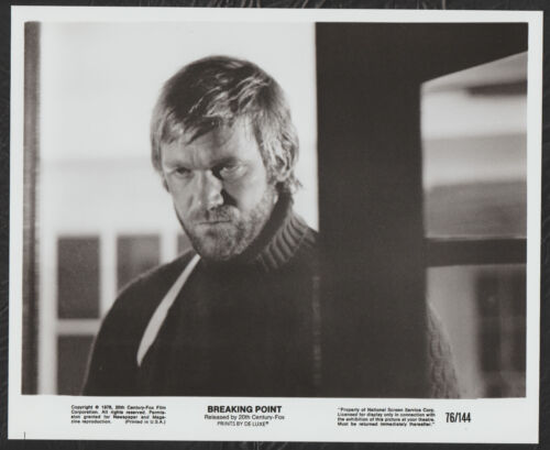 Breaking Point ’76 VERY RARE PHOTO OF A BEARDED BO SVENSON - Picture 1 of 1