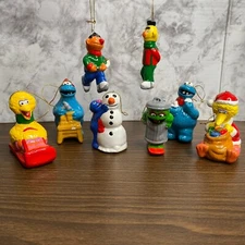 VTG Sesame Street Ceramic Hand Painted Ornaments Muppets Inc Taiwan- Your Choice
