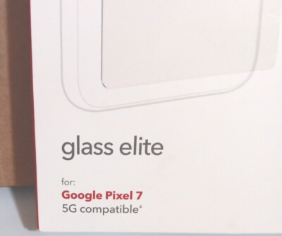 ZAGG Protezione schermo InvisibleShield Glass Elite compatibile con Google Pixel 7a, resistente agli urti, resistente ai graffi, resistente alle macchie, trasparente