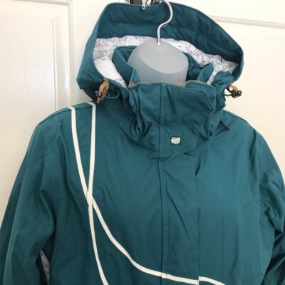 Women s ROXY Blue Hooded Jacket Sz XS (preown)