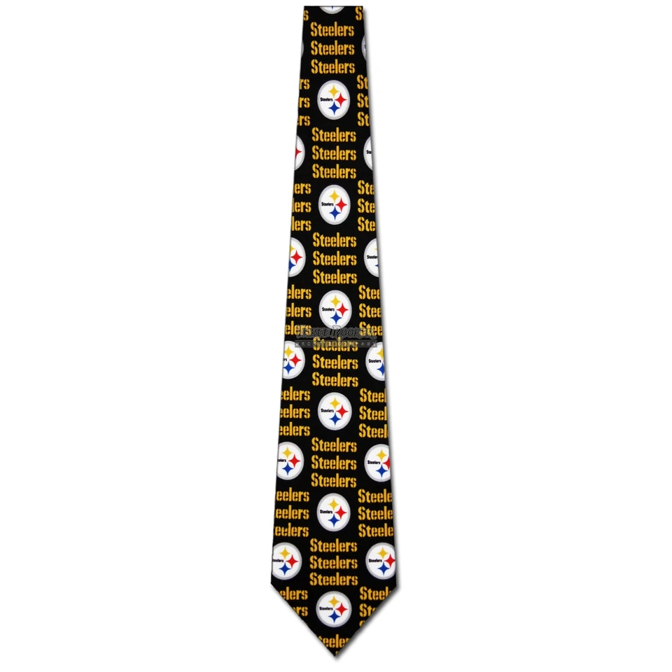 Pittsburgh Steelers Tie Licensed Neck Ties Steelers Neckties FREE SHIPPING NWT - Image 2 of 3