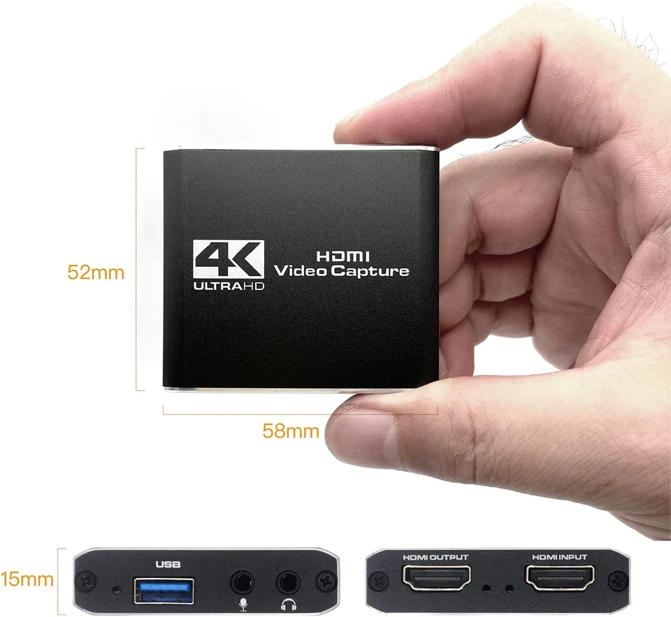 Capture Card, Game Capture Card,HDMI Video Capture Card,60FPS Video Recorder - Image 2 of 4