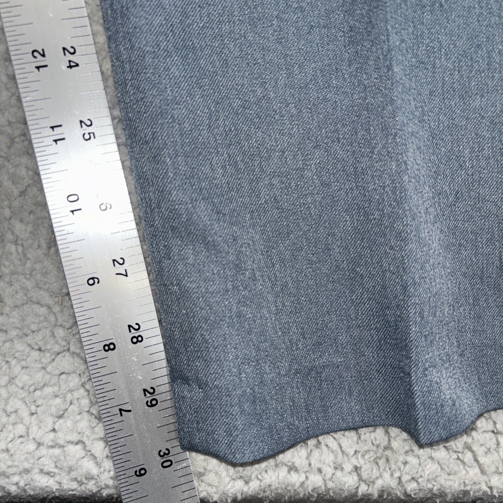 Levi's Action Slacks Mens Pants 35x30 Blue 70-90s No Iron VTG image 4