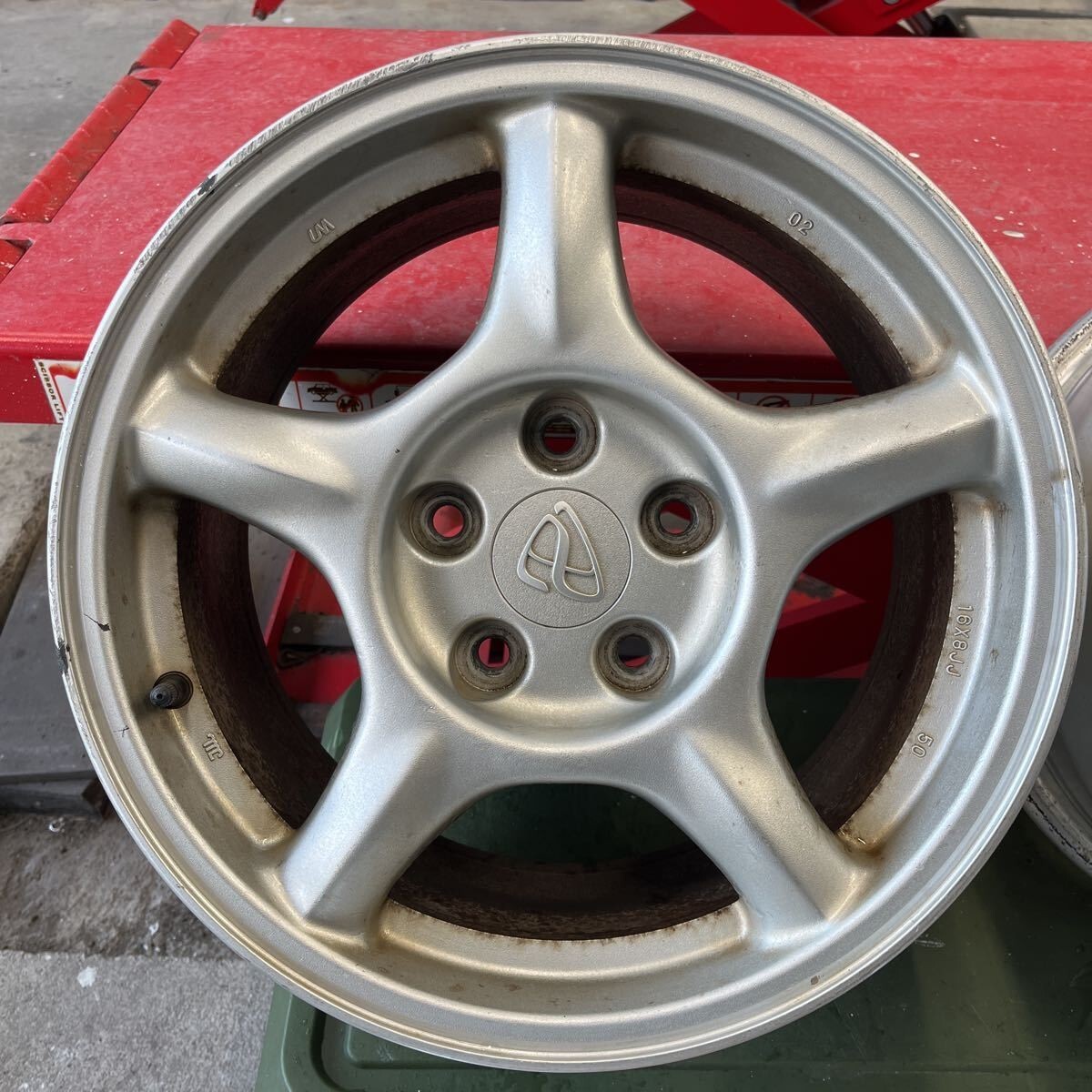 RX-7 FD アンフィニ 純正ホイール　16インチ Mazda ANFINI RX-7 16x8J FD3S 5holes PCD114.3 Genuine Wheels 4pcs