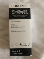 NIB The Inkey List 15 Vitamin C And Egf Serum 30ml