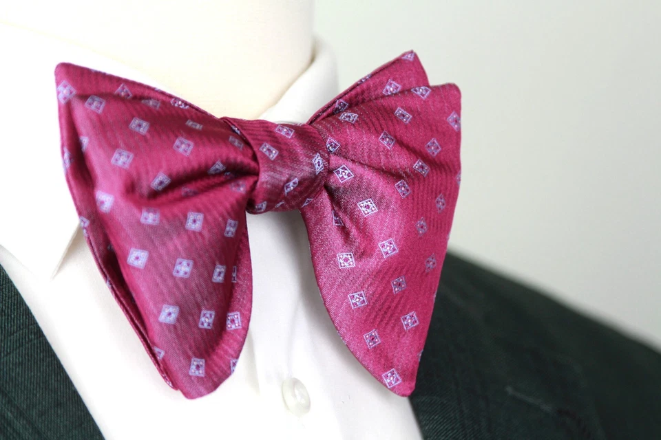 Caja de regalo CAMELLUCCI para hombre pajarita autoatada 100 % seda mariposa grande S720 Foto 4 de 4