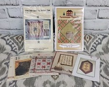 Lot Of 6 NEW Classic Quilt Patterns Wall Size Uncut/Unused