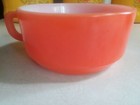 Vintage Fire King D Handle Orange Stackable Soup Mug Cup Bowl — photo 4