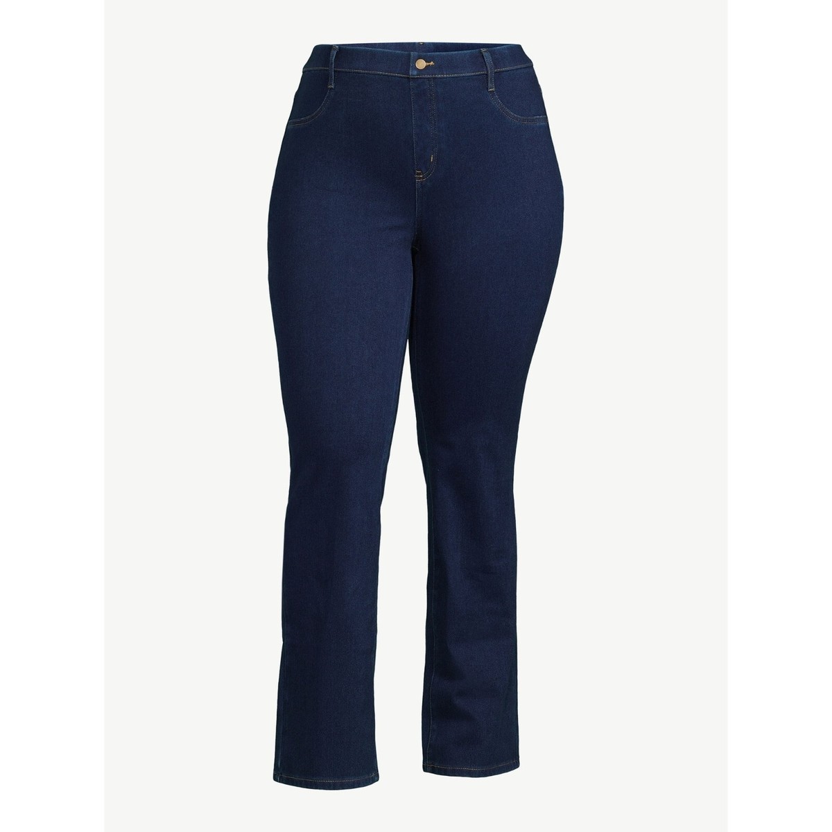 TIME AND TRU SIZE: S (4-6) Dark Wash Pull-On Bootcut Jeggings