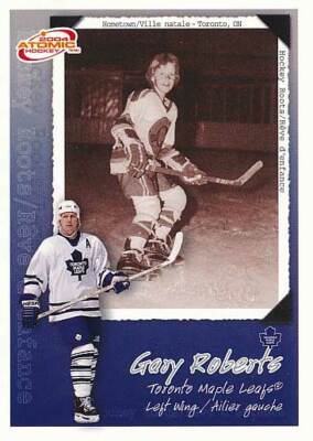 2003-04 McDonald's Pacific HOCKCEY ROOTS #10 GARY ROBERTS - Toronto Maple Leafs