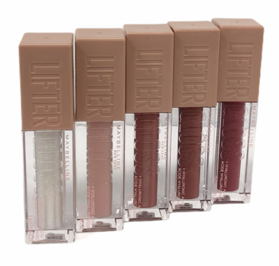 Maybelline Lifter Gloss + Hyaluronic Acid (5.4mL/0.18Oz) NEW YOU PICK!