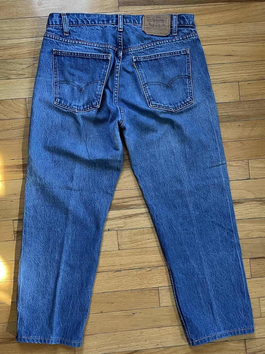 VTG Levis 80s 505 20505-0217 Orange Tab Jeans USA Size 36x32 VTG Levis 80s 505 20505-0217 Orange Tab Jeans USA Size 36x32