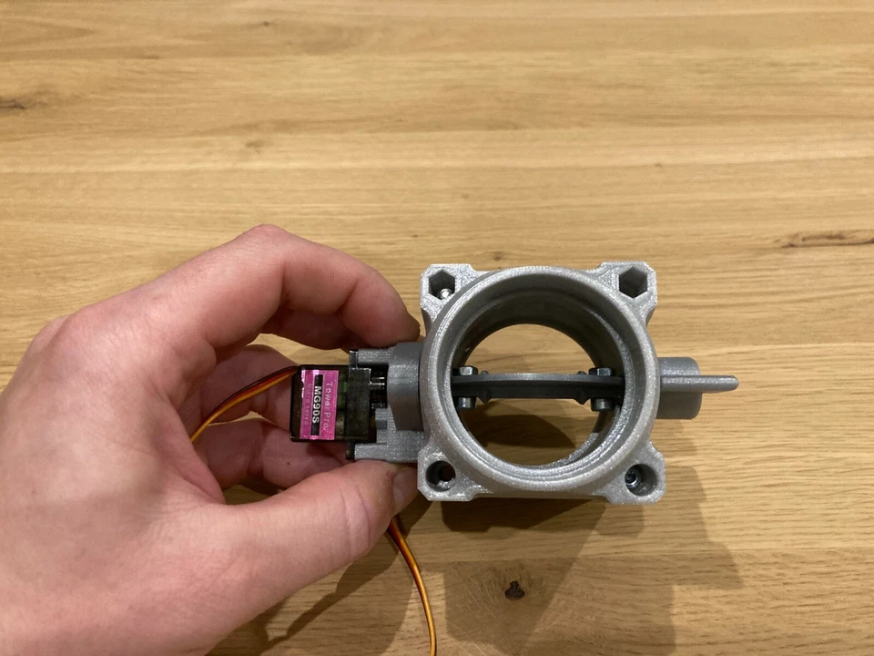 Automatik-Blastgate / Absperrschieber HT50 DN50 - Bild 2 von 4