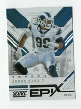 2019 Score Football EPIX SEASON - AARON DONALD LOS ANGELES RAMS #6