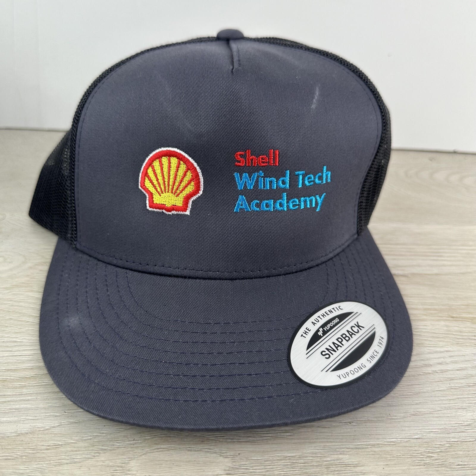 Shell Wind Tech Academy Black Hat Adjustable Adul… - image 1