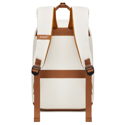 Casual Laptop Backpack Contemporary Commuter & Travel Rucksack with Padded Strap - Picture 15 of 26