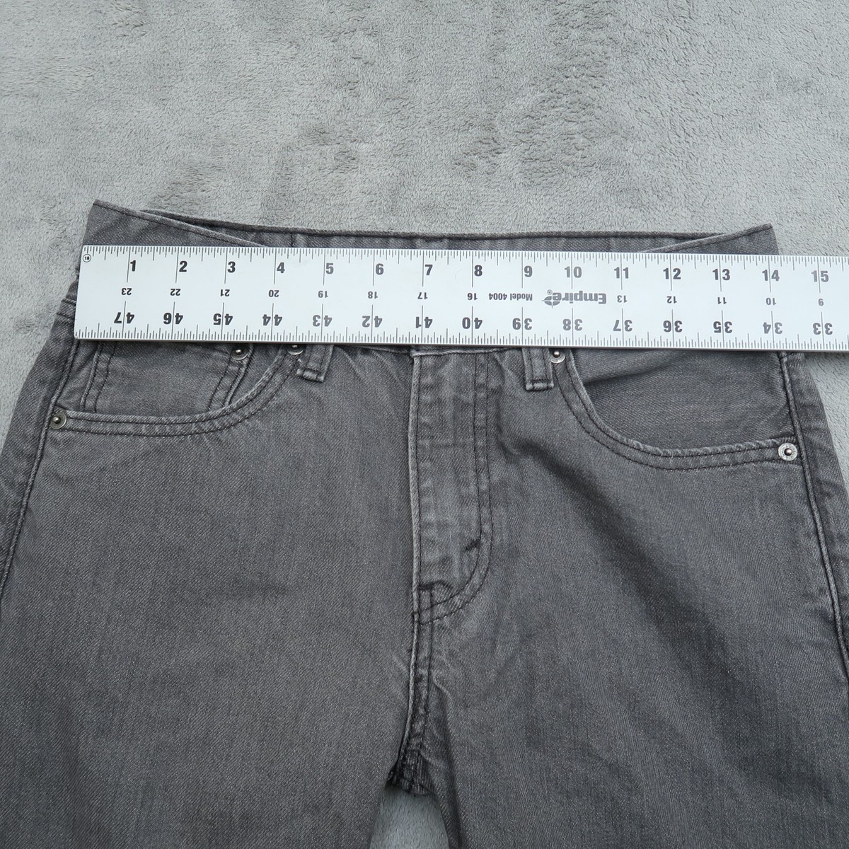 Levi's 508 Jeans Men's 28 Gray Regular Tapered Denim Pants 28x30