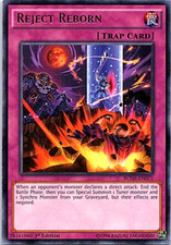 Reject Reborn BOSH-EN071 Yu-Gi-Oh! Card 1st Edition Light Play