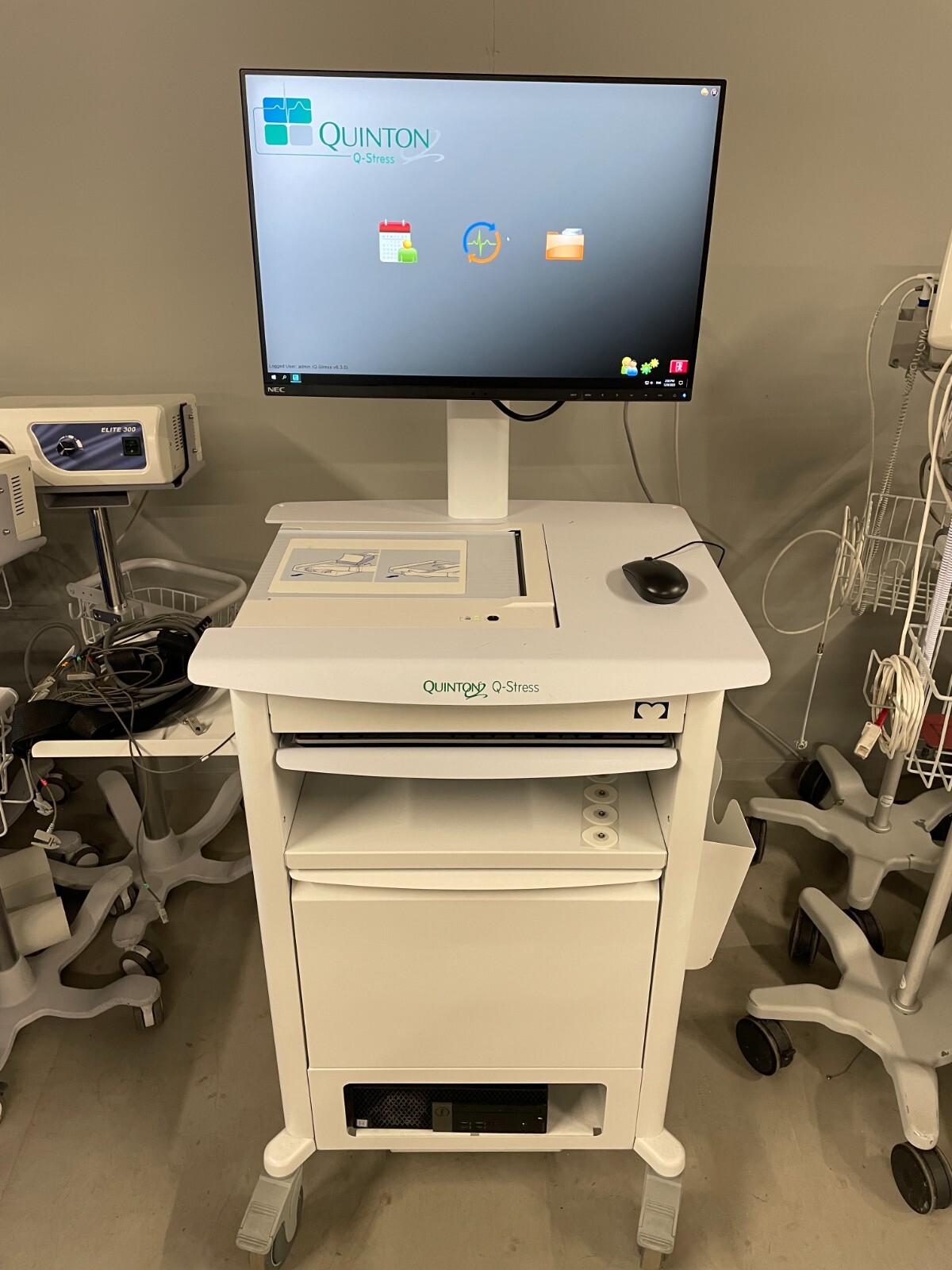 Quinton QStress System w/ Mortara Treadmill eBay