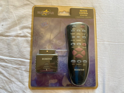 SONY PLAYSTATION 2 PS2 DVD REMOTE CONTROLLER 18 Function ECOSTAR New Sealed