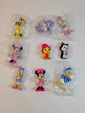 9x Disney / Just Play Easter Figures (Some Sealed), Daisy, Minnie, Donald +
